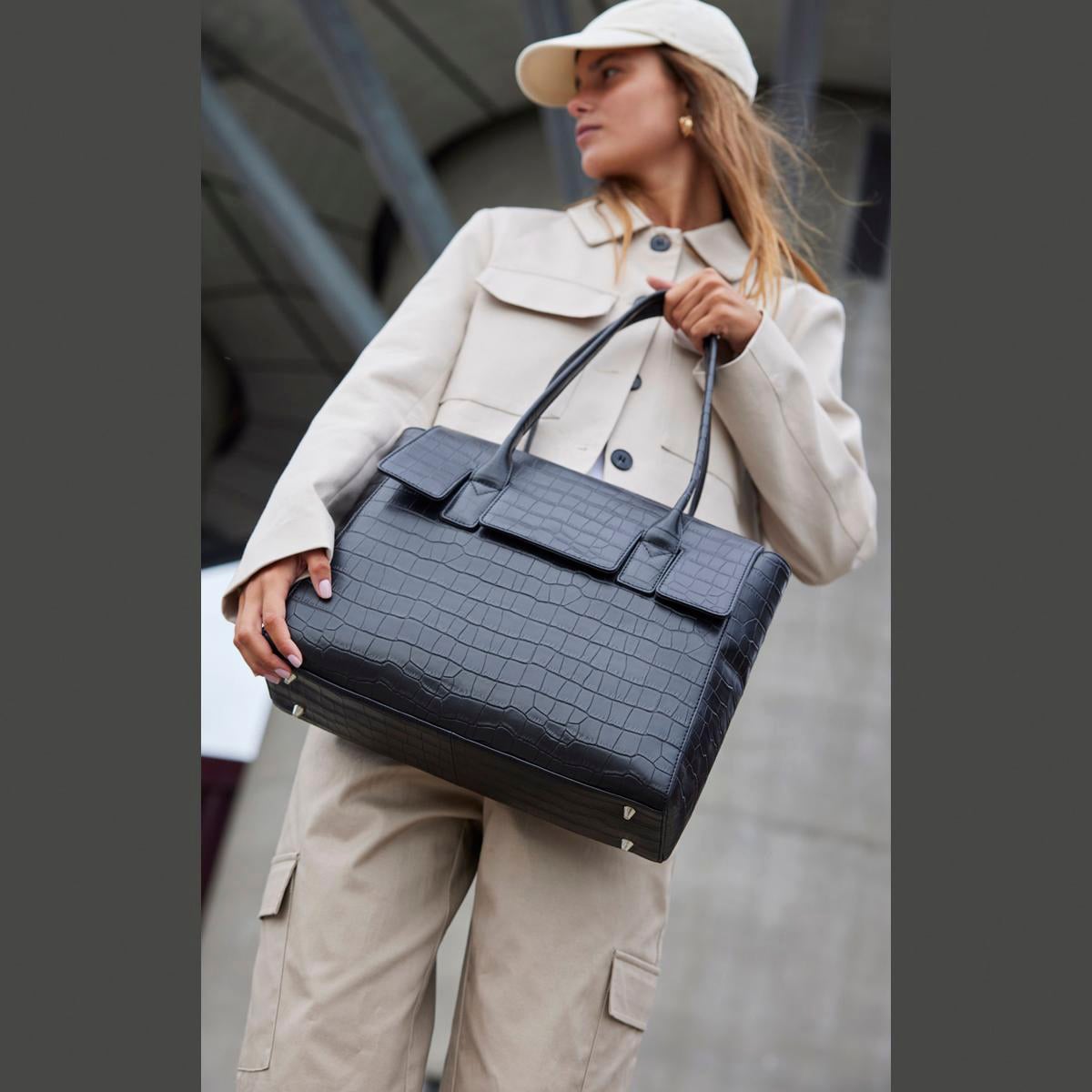 Nataliembg Work Bag, Calmcroco