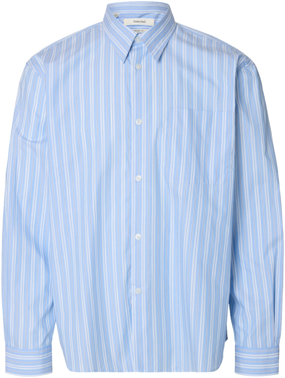 Slhrlxholger Stripe LS Shirt