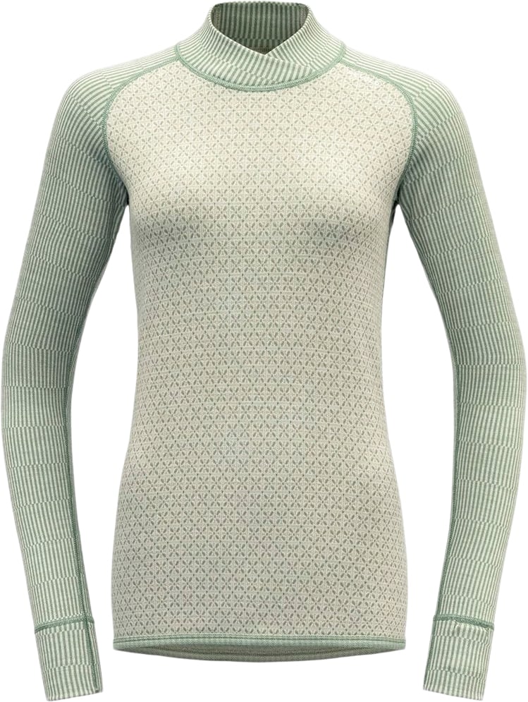 Devold Kvitegga Cross Neck, Dame