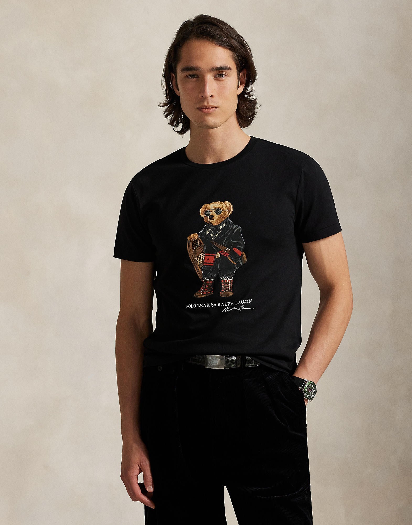 Custom Slim Fit Polo Bear Jersey Tshirt