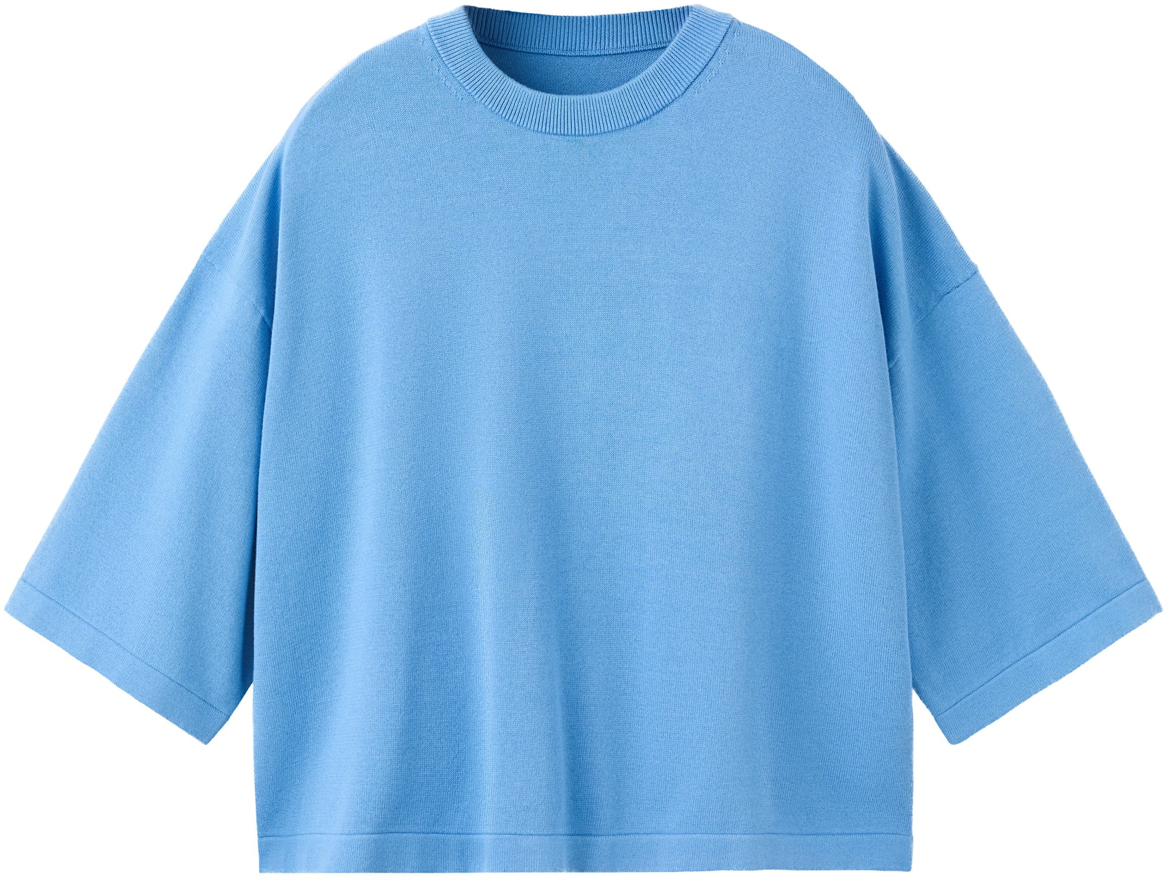 Shortsleeved Knitted Sweater