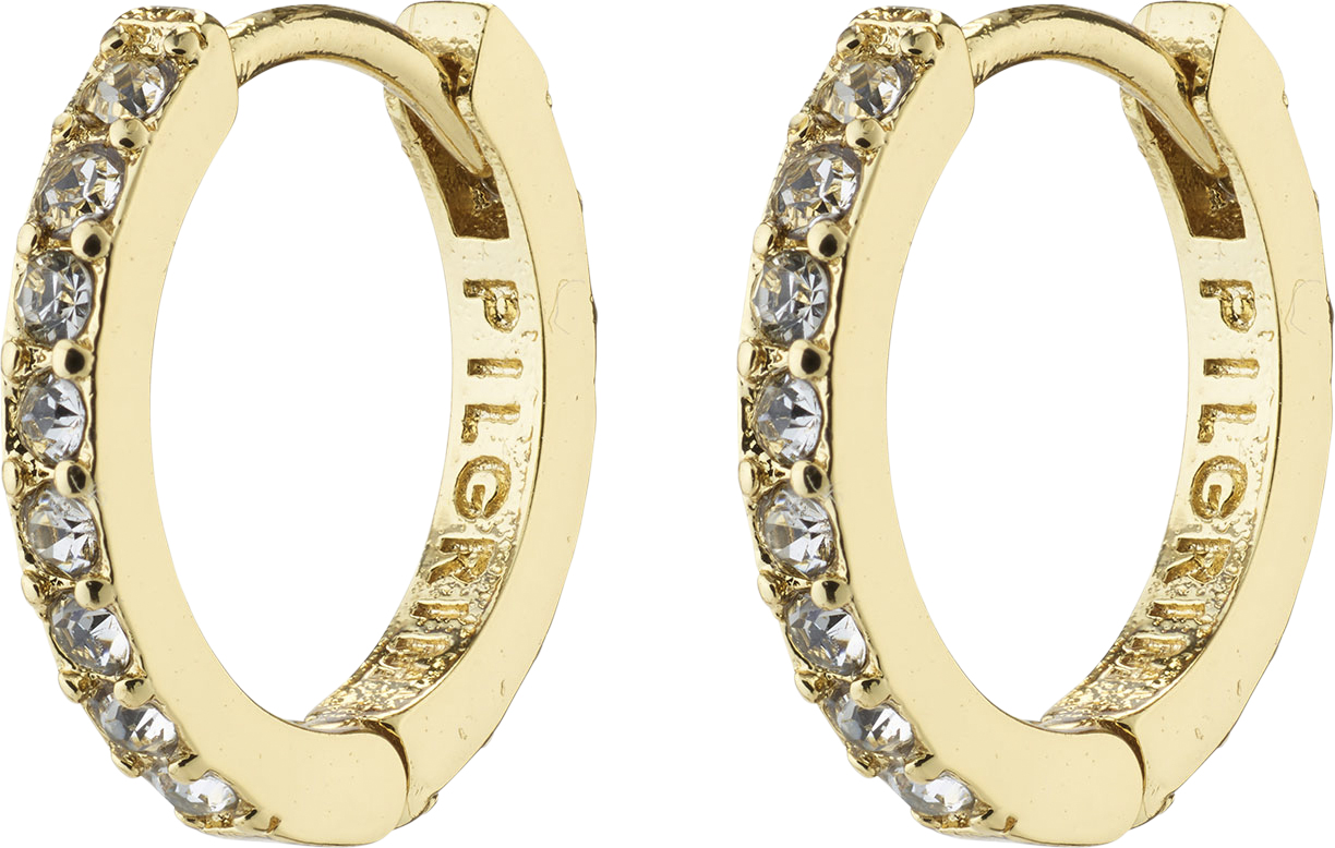 Ebna Small Crystal Hoops Goldplated - DKK 149 - Spar 25%