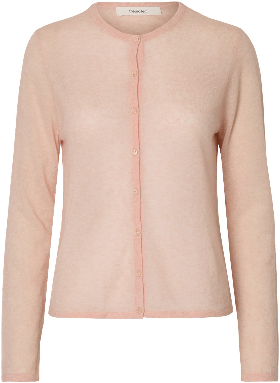 Slfshirley LS Knit Oneck Cardigan