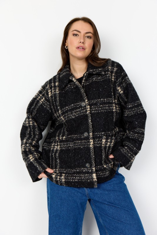 Curvy Waasra 1 Jakke Sort