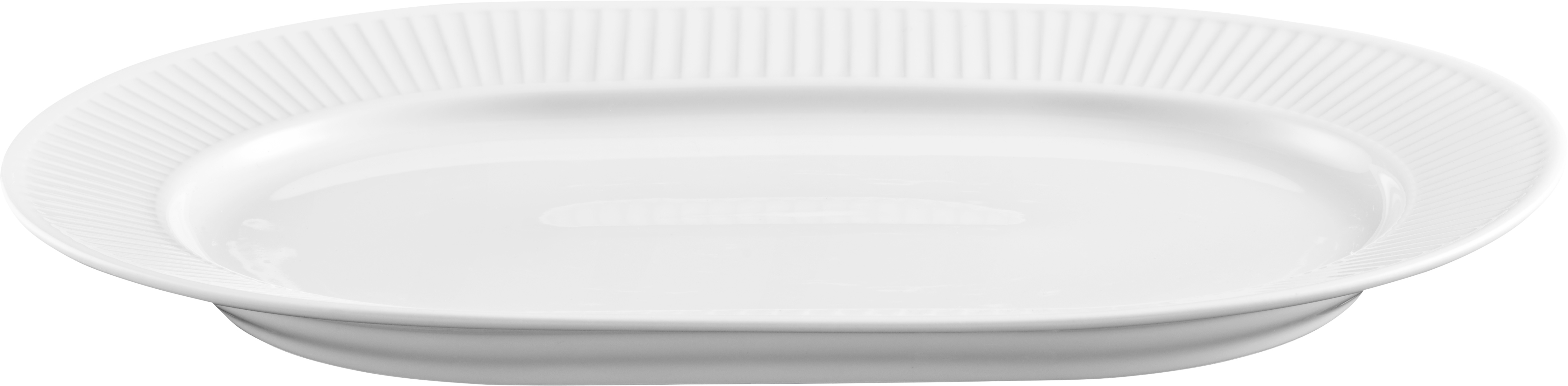 Plissé Serveringsfad Ovalt