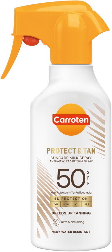 Carroten Protect & Tan Milk Trigger SPF 50