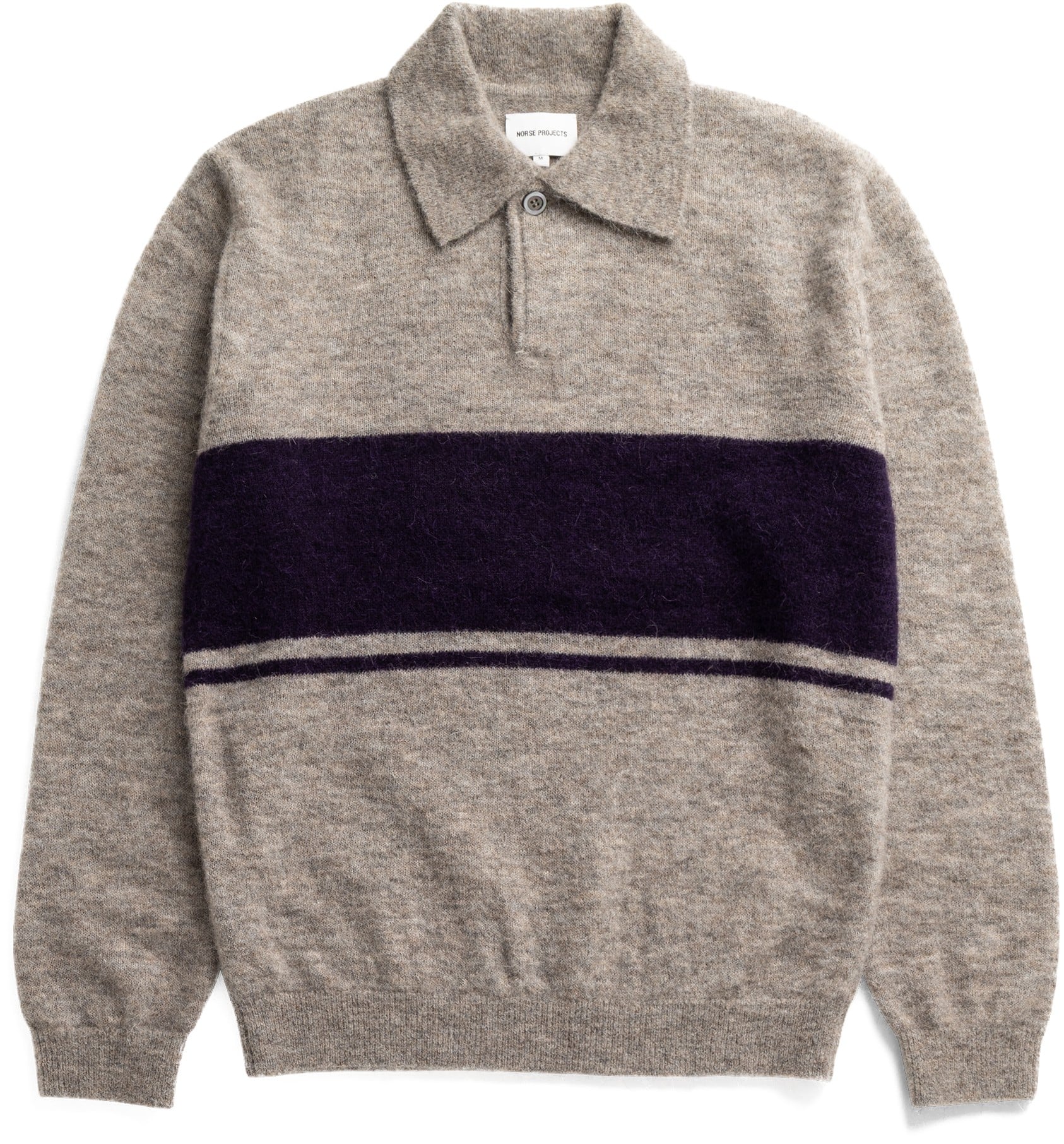 Gudme Baby Alpaca Stripe Polo