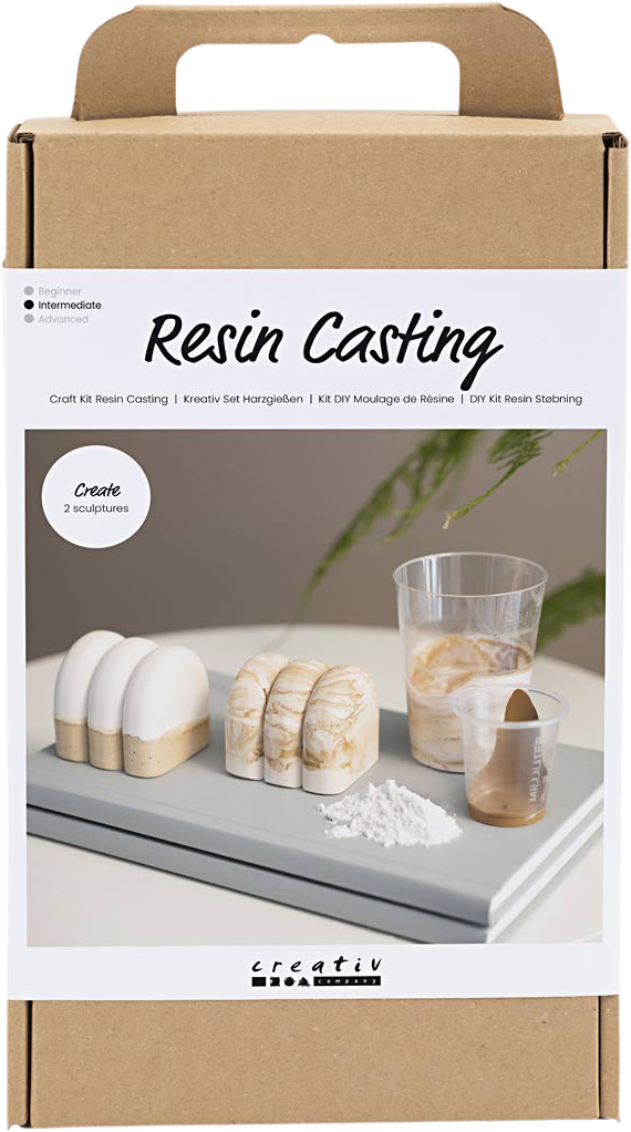DIY Kit Resin StÃ¸bning, Skulptur