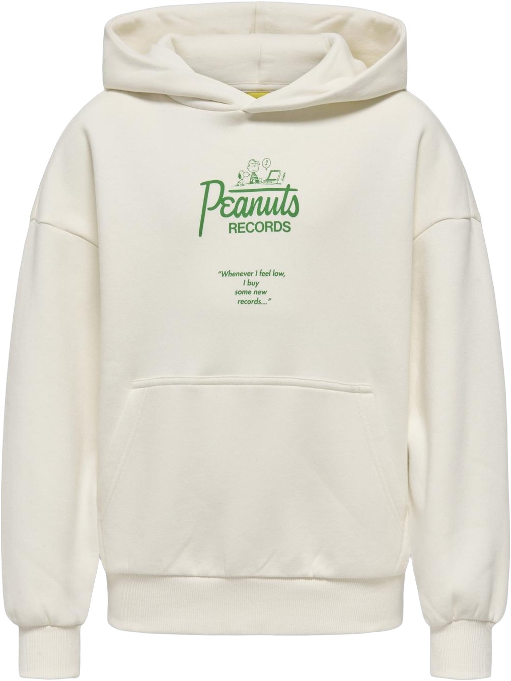 Osjpeanuts Back OVZ LS LIC Hoodie S