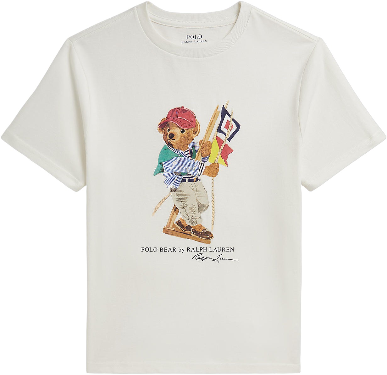 Polo Bear Cotton Jersey Tee Teens