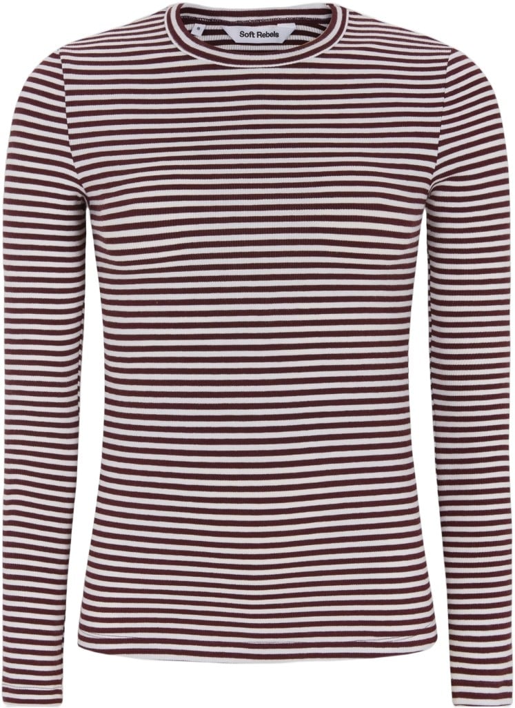 Srfenja Stripe Oneck Top