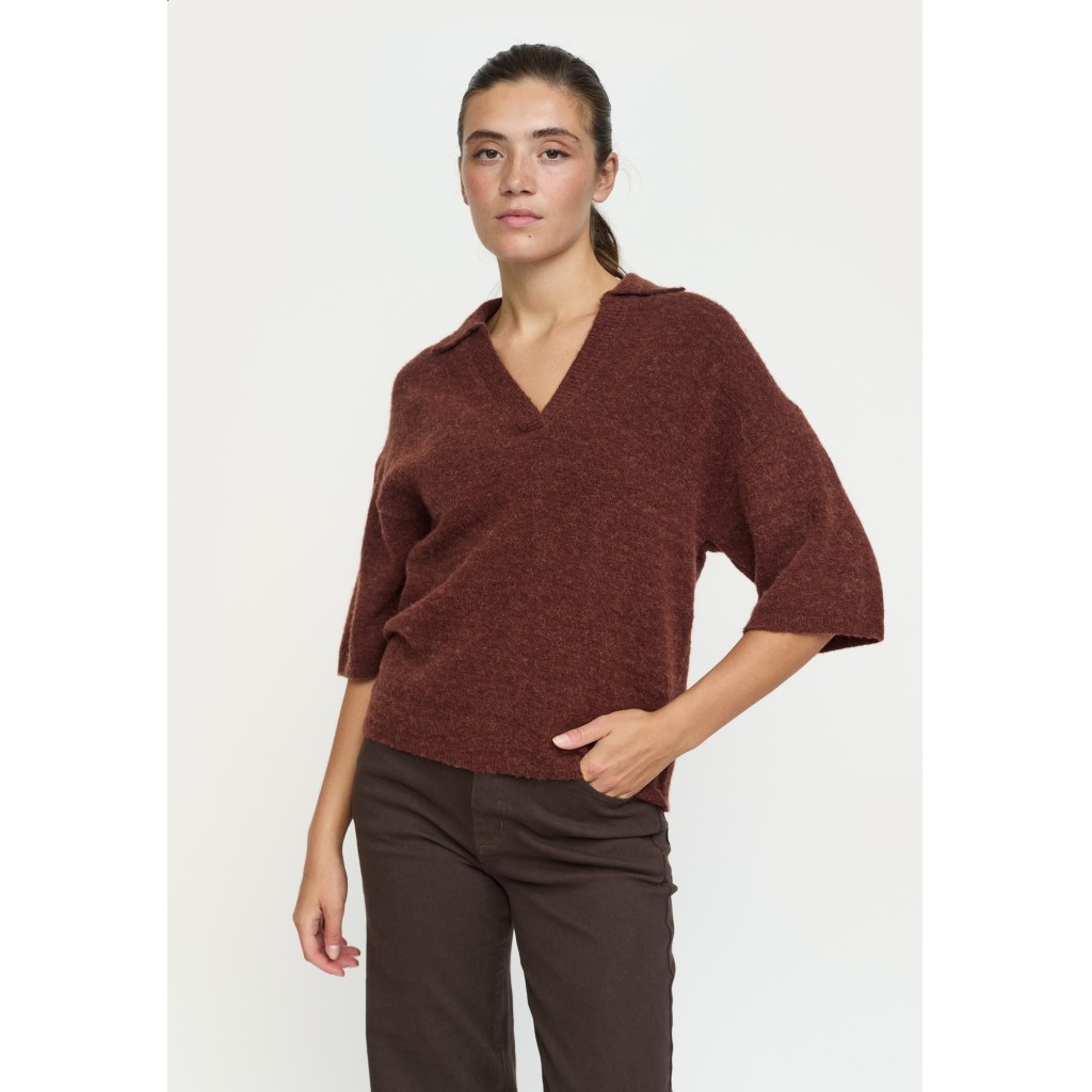 Srallison Polo SS Knit
