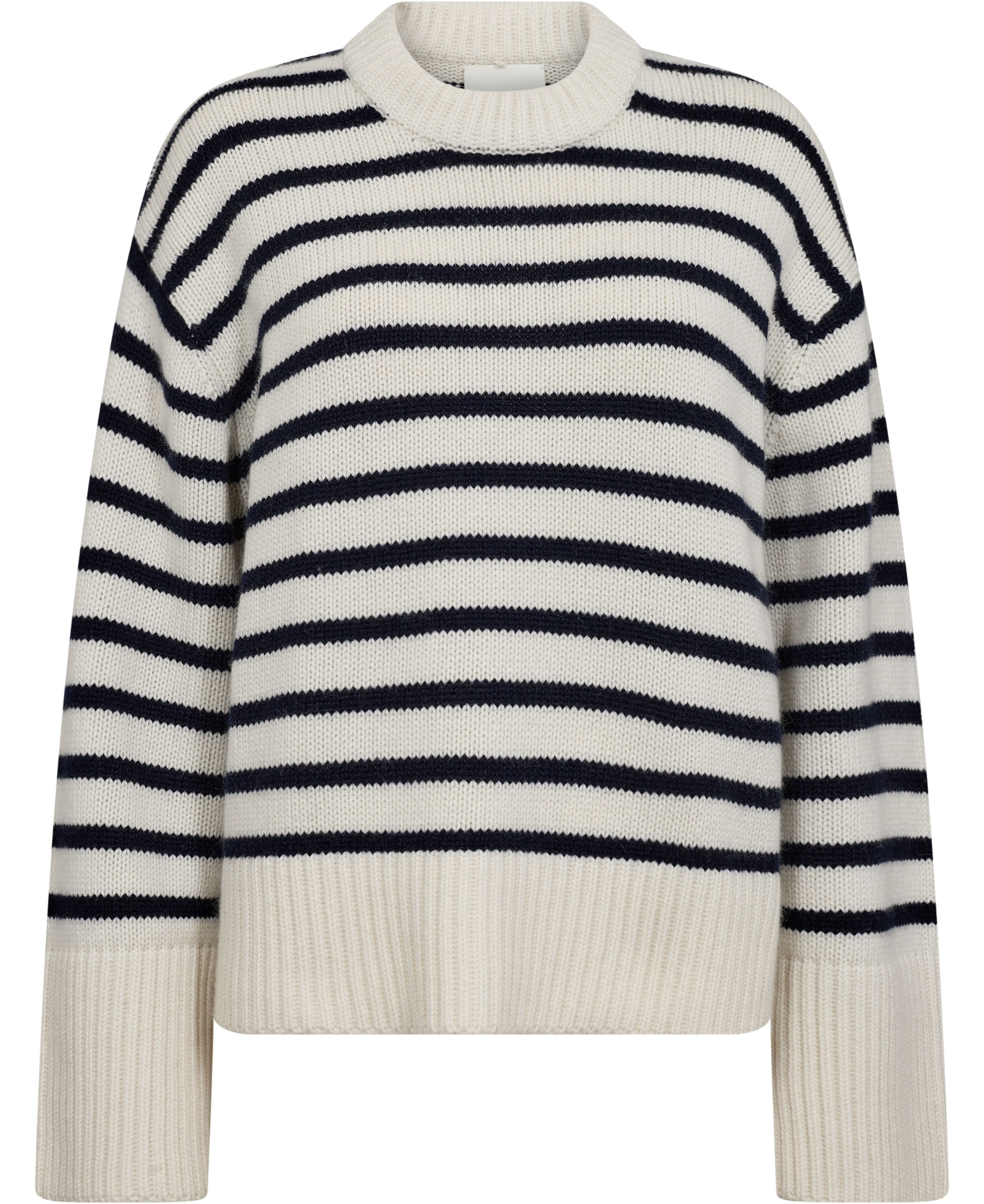 Sony Stripes Sweater Cream Navy Stripes Size