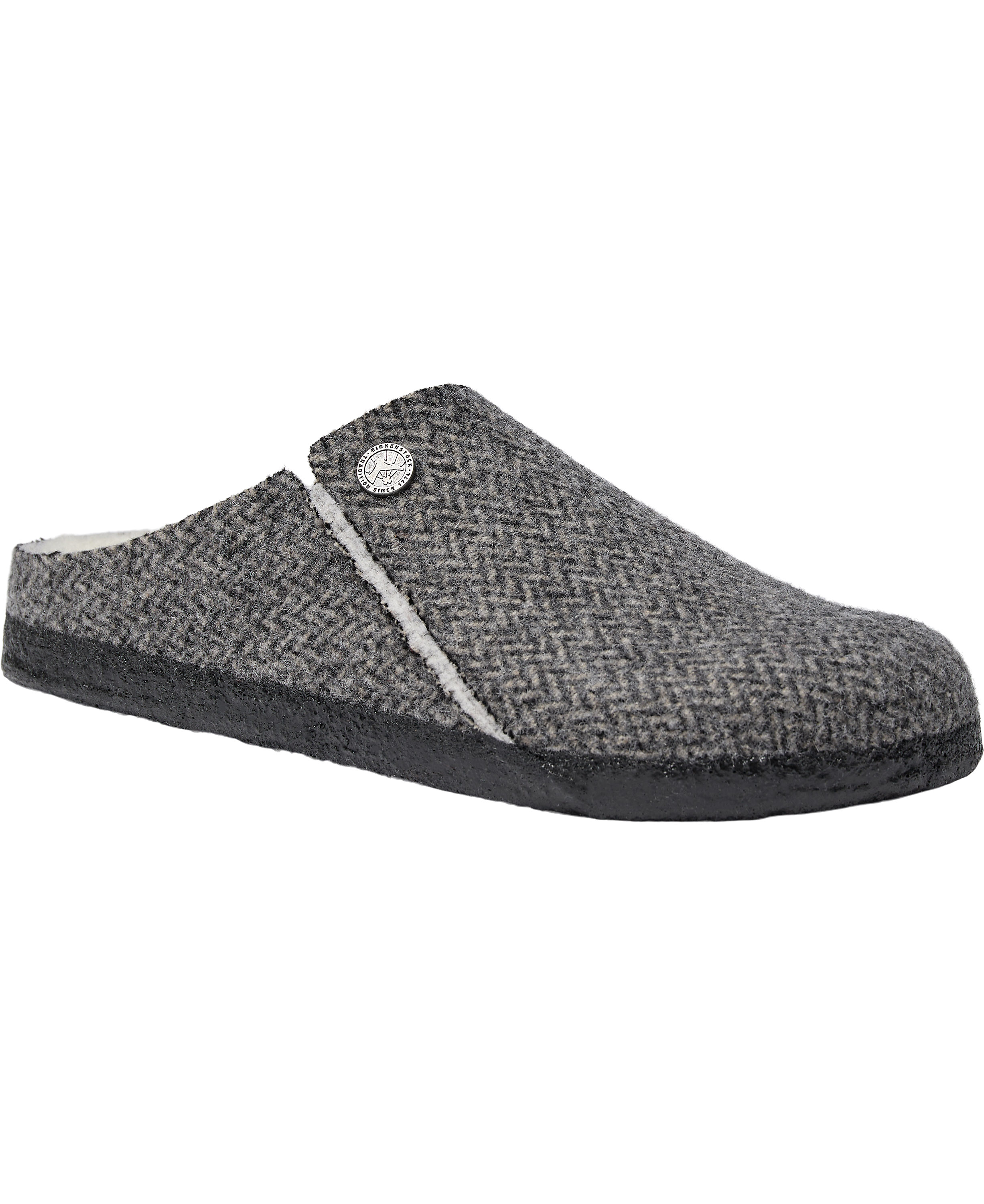 Zermatt Shear Fe Herringbone Dark Grey