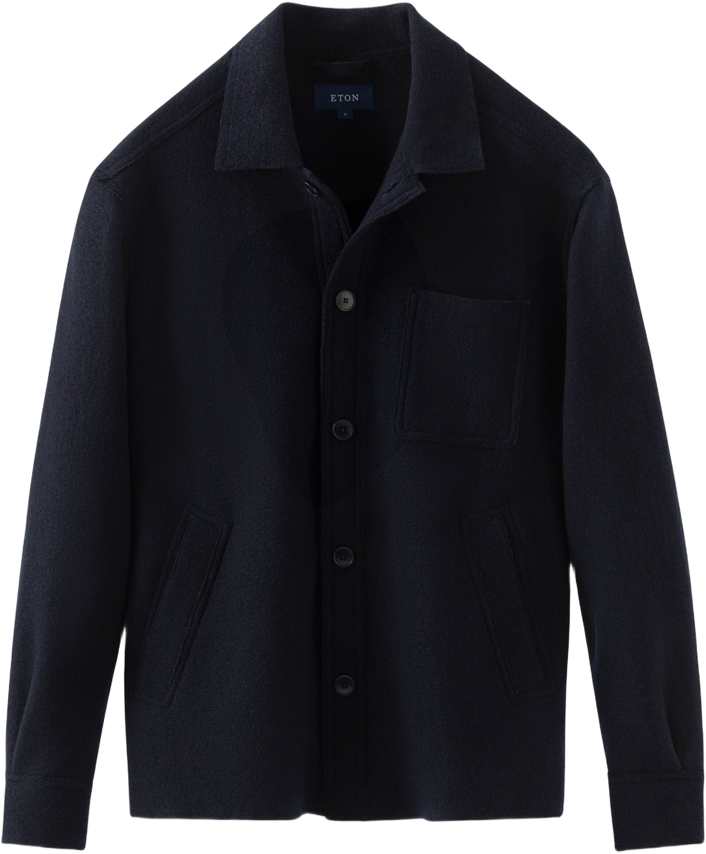 Boiled Wool Overshirt