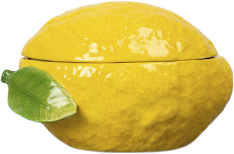 Bowl With lid Lemon