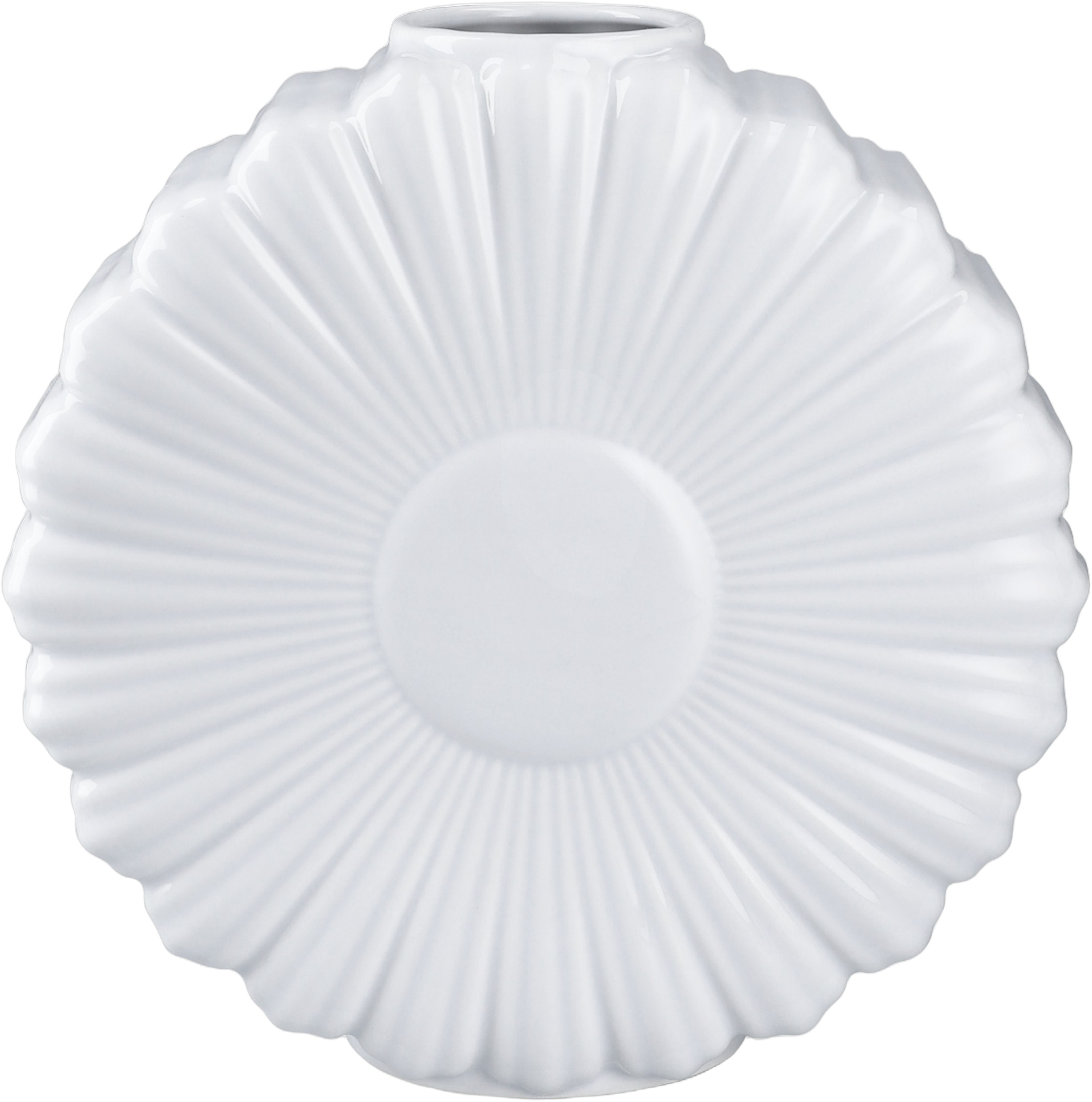 Flower Vase Marguerit H21 cm Hvid Porcel&aelig;n