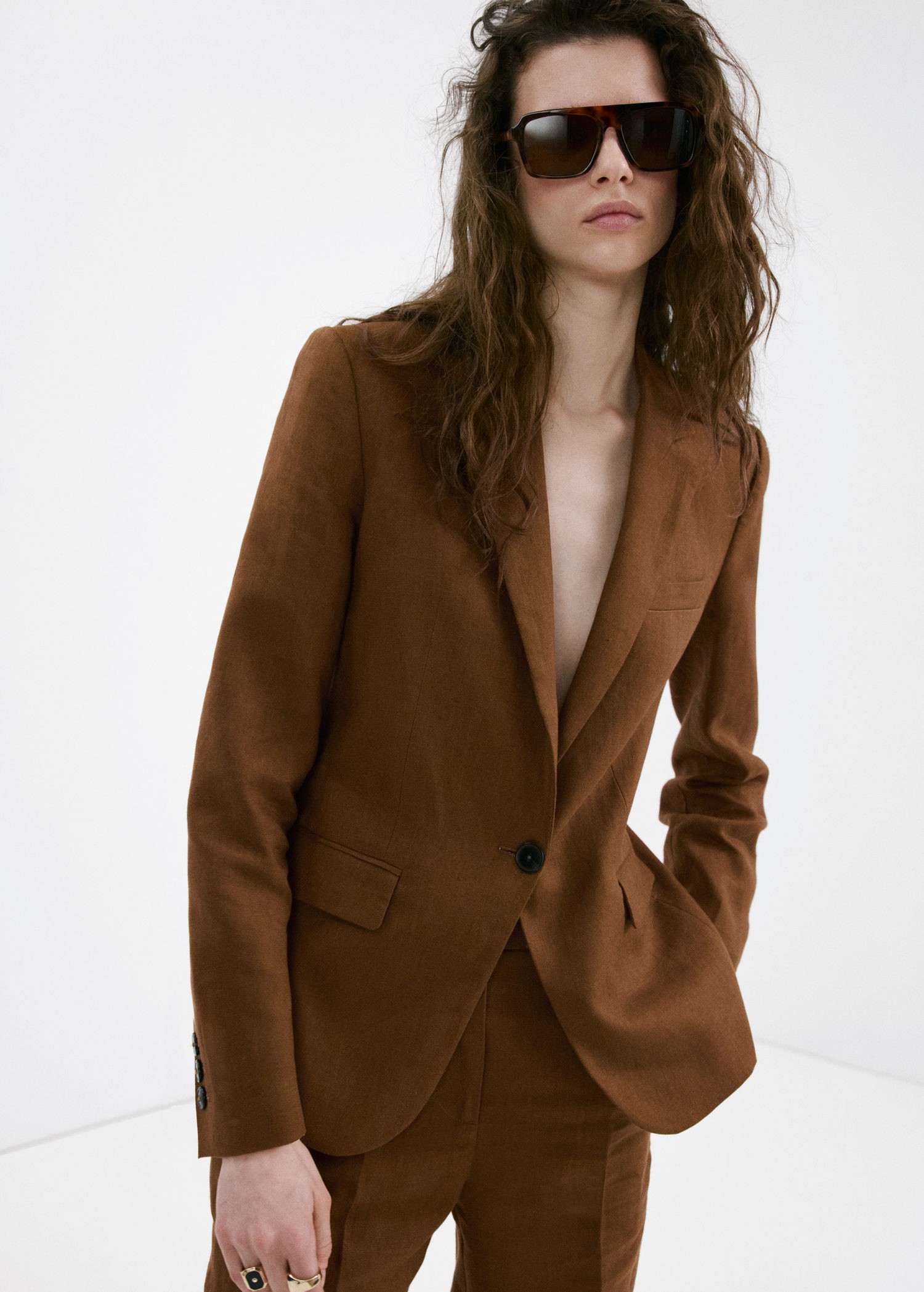 Linen Suit Jacket