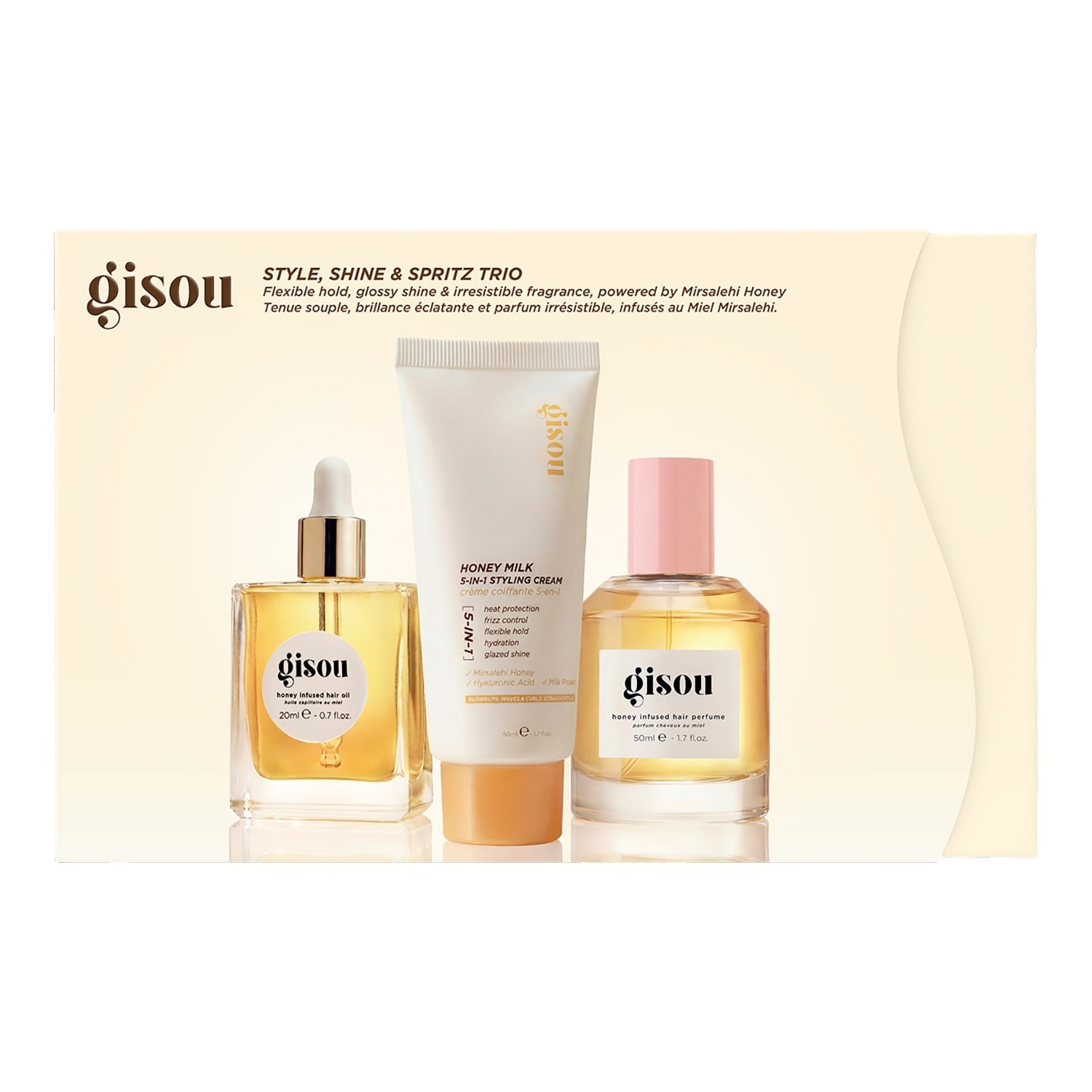 Style, Shine & Spritz Trio Hårplejesæt