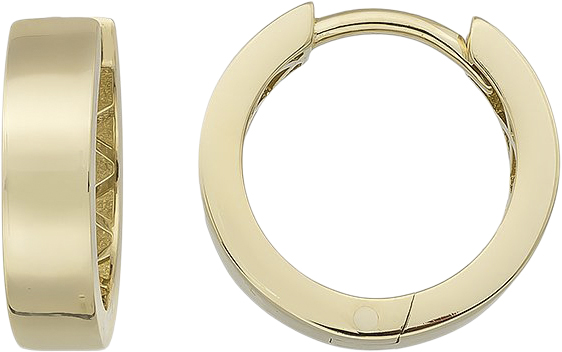Gold Creoler 11mm 8 kt.