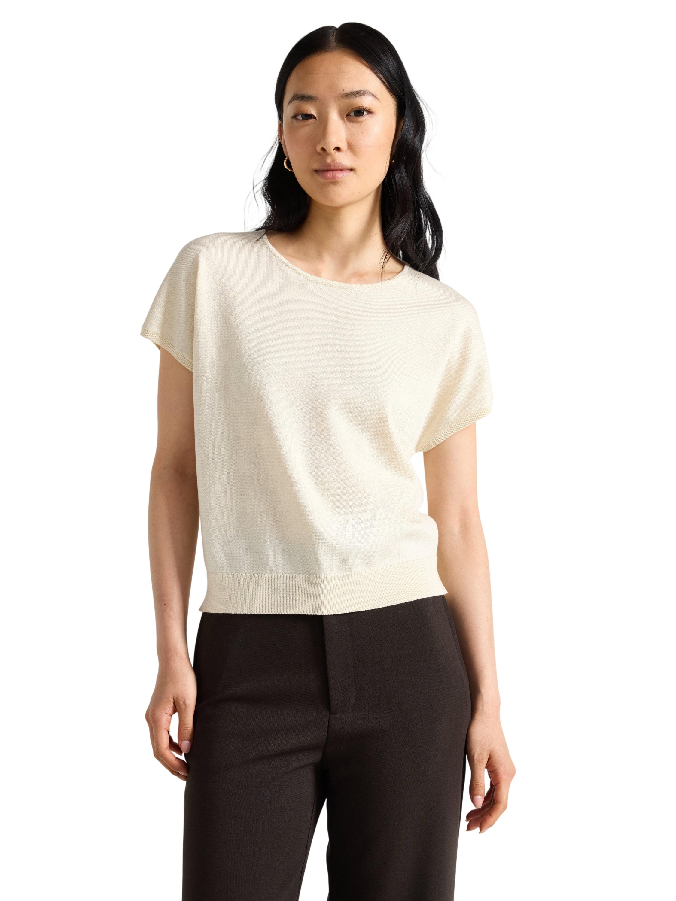 Fineknit Short-sleeved top