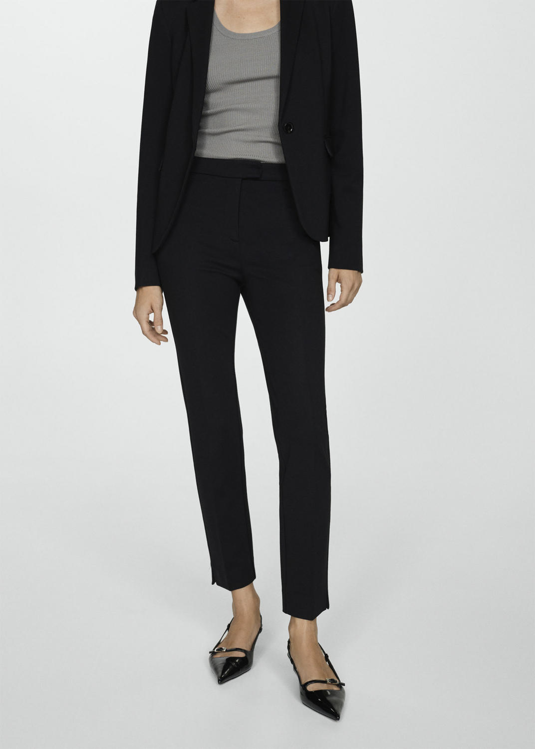 Pleated Suit Trousers