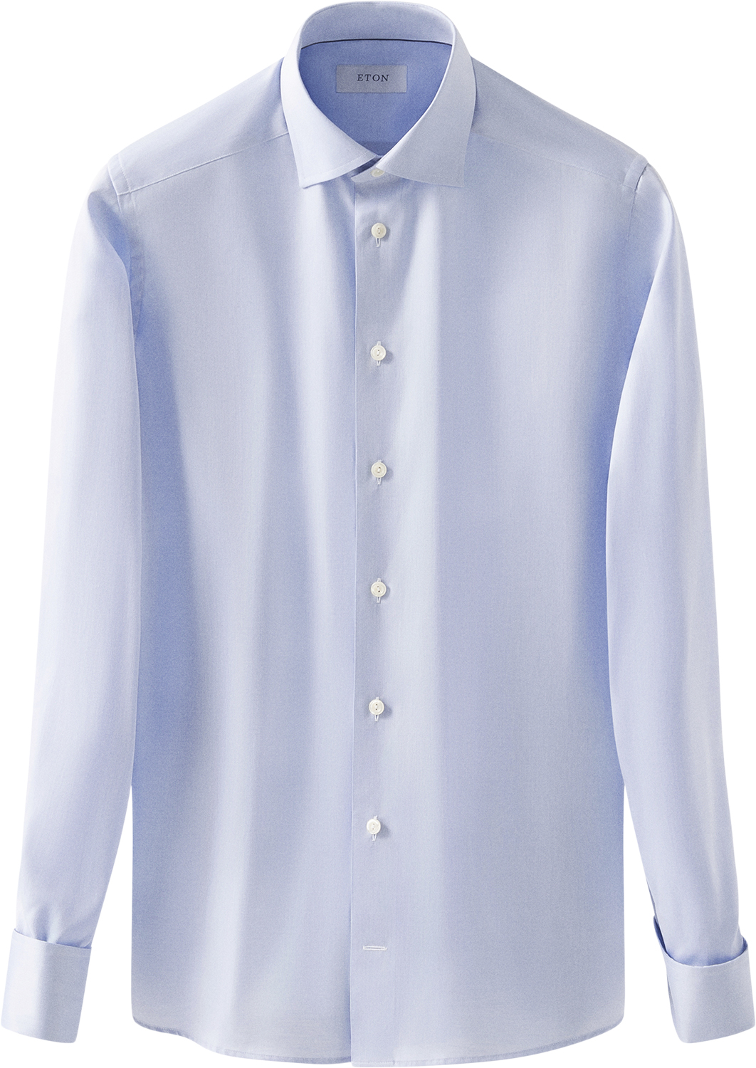 Contemporary Fit Light Blue Signature Twill Shirt French Cuff