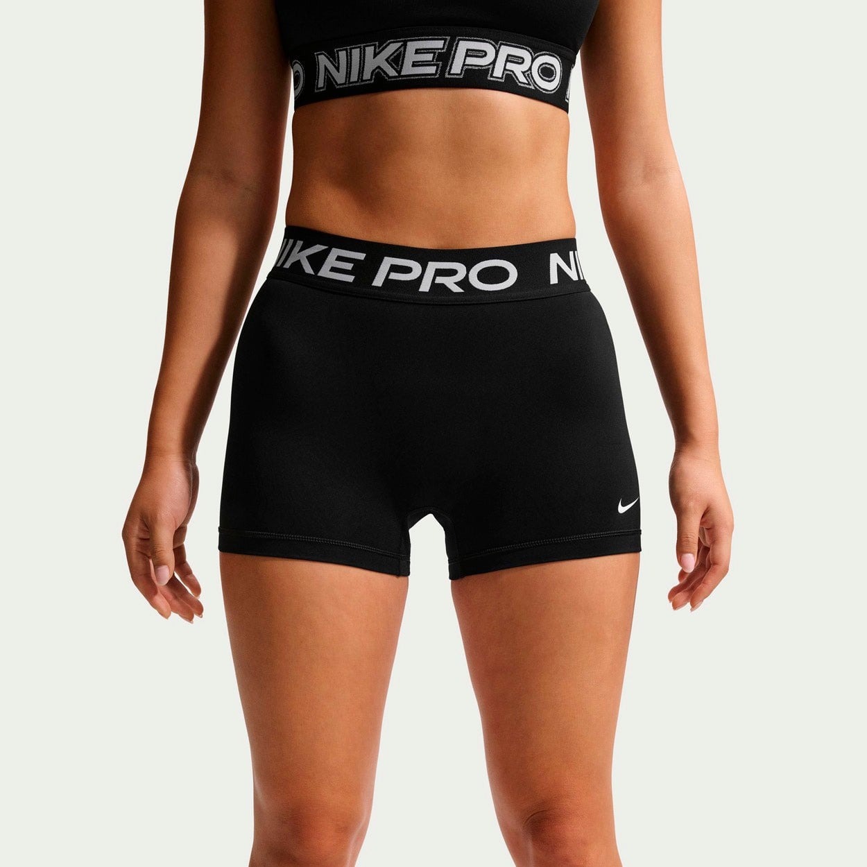 "Pro Mid Rise 3"""" Korte Tights"