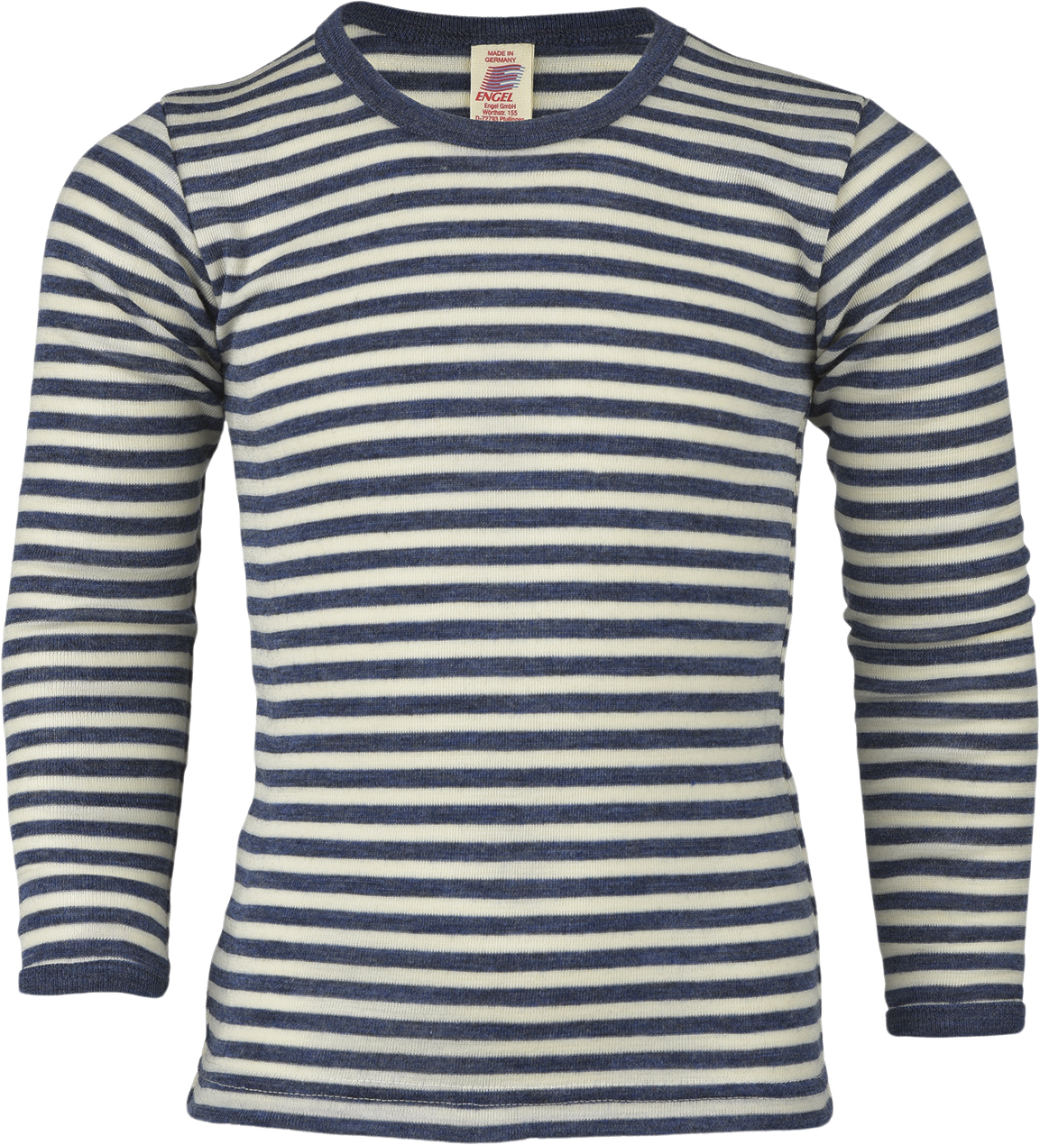Children’s Singlet, Long Sleeved, IVN Best Blue méLange/n