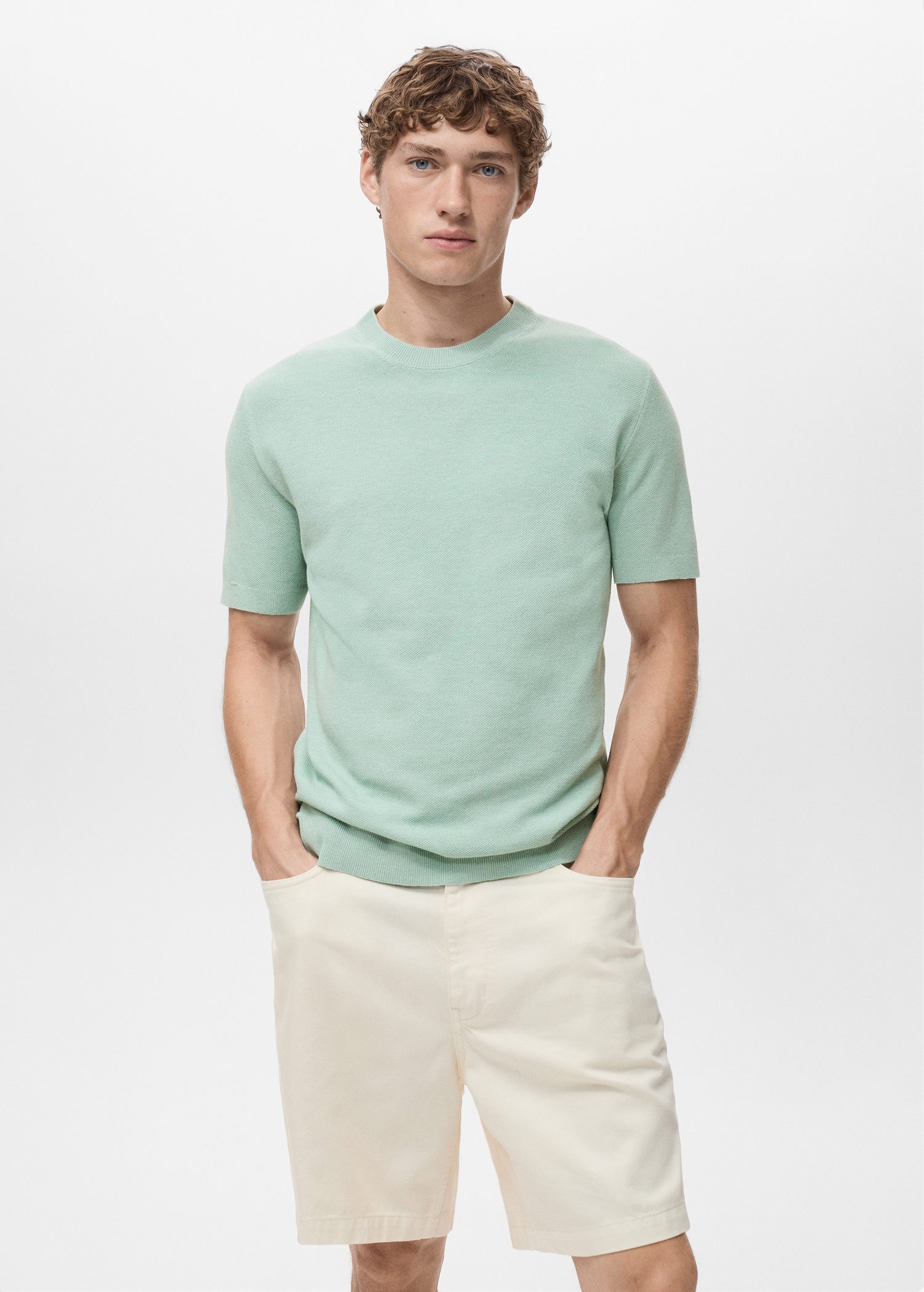 Cotton Fineknit T-shirt