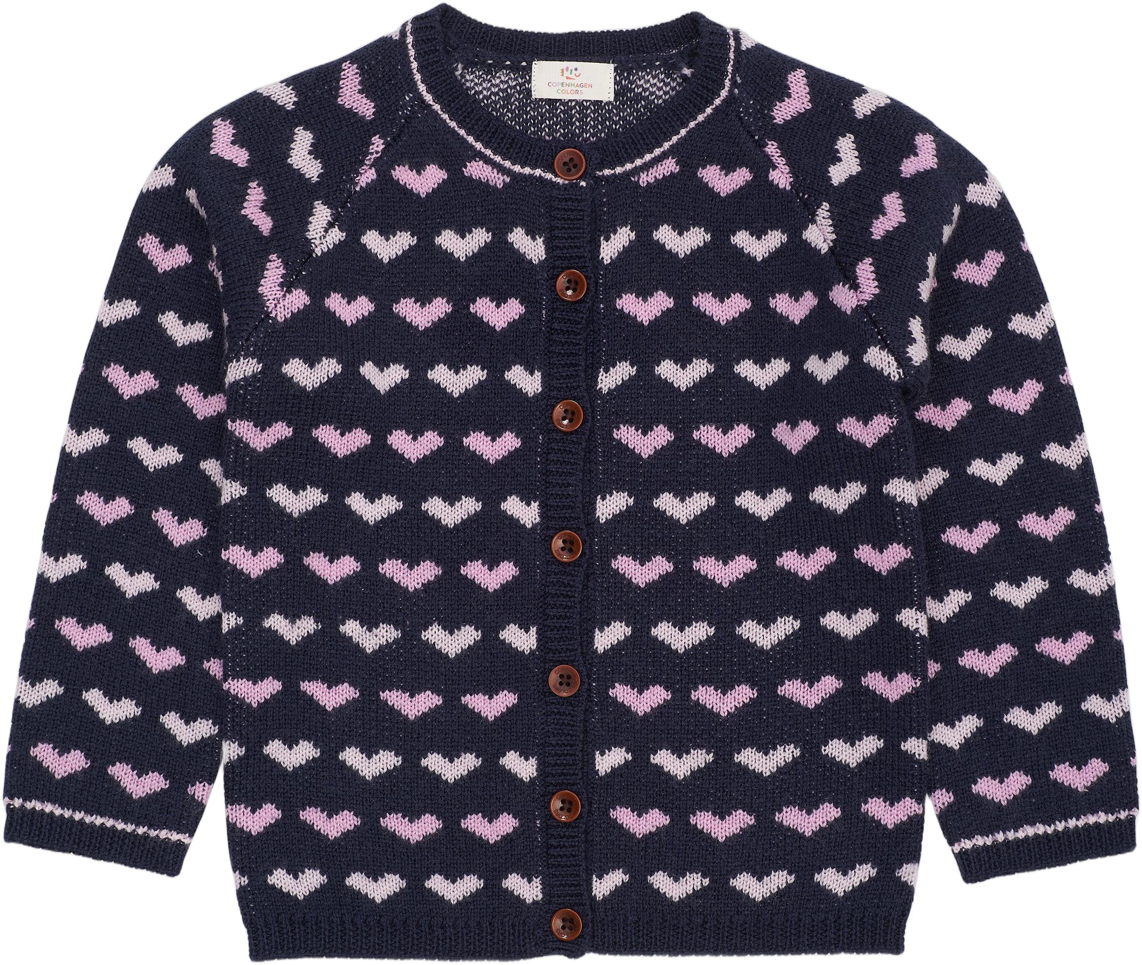 Merino Heart Cardigan