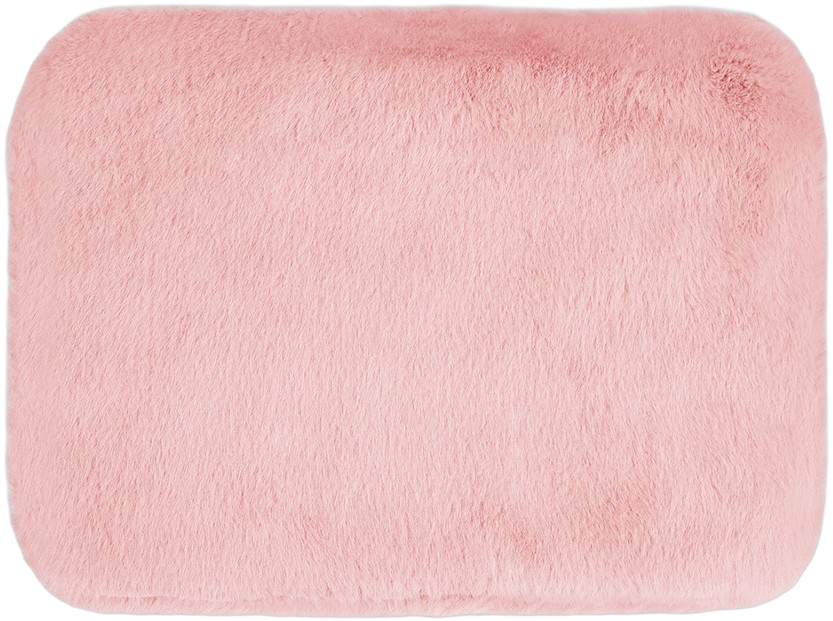 “Laptop Case 14″” Faux Fur Pink”
