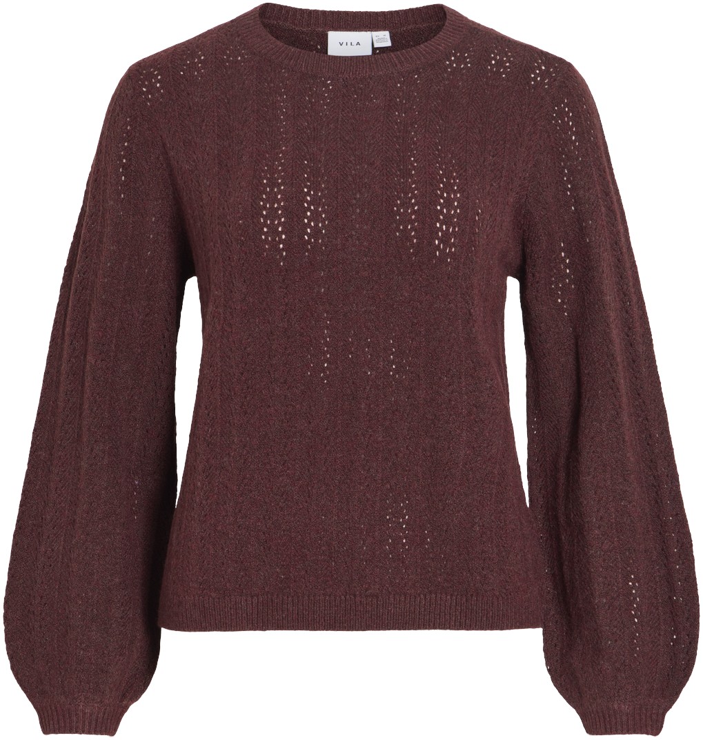 Viliga Pointelle L/S Oneck TOP -NO