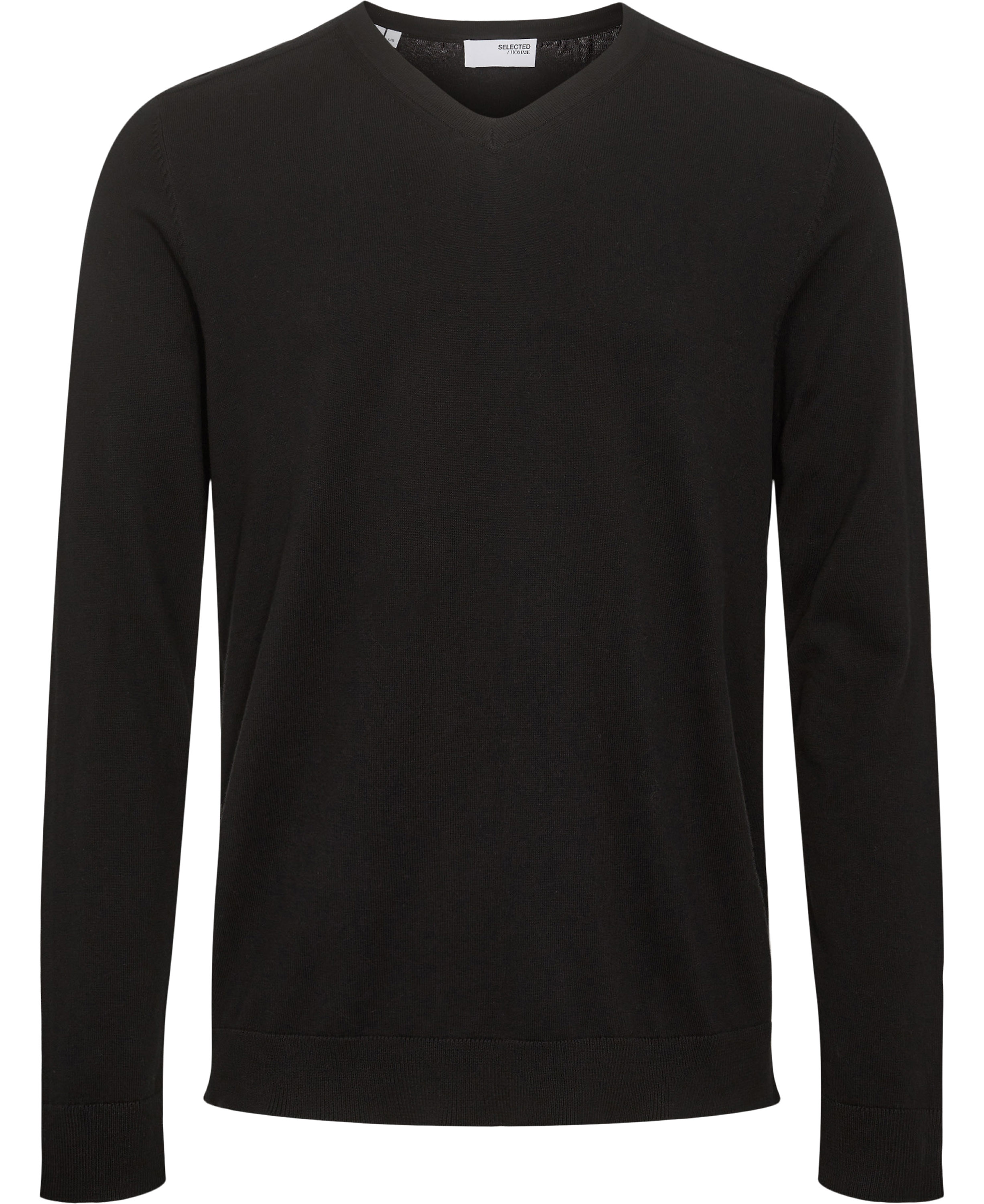 Slhberg LS Knit Vneck Noos
