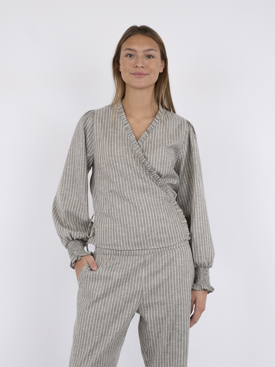 Jerri Soft Stripe Blouse