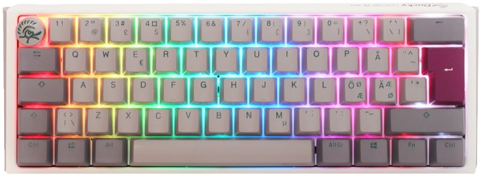 Ducky One 3 Mist Nordic Cherry Red Tastatur