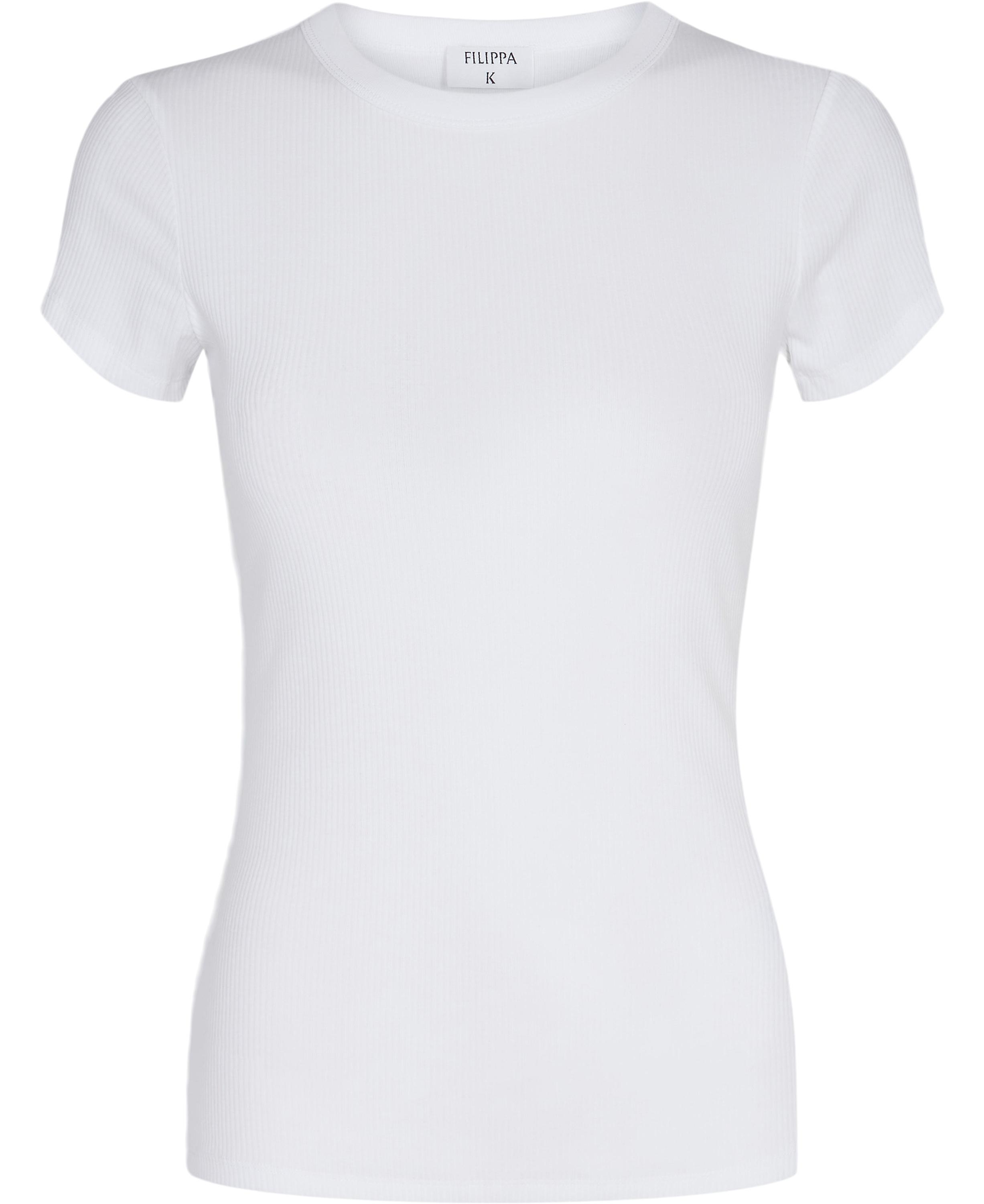 Fine rib tee