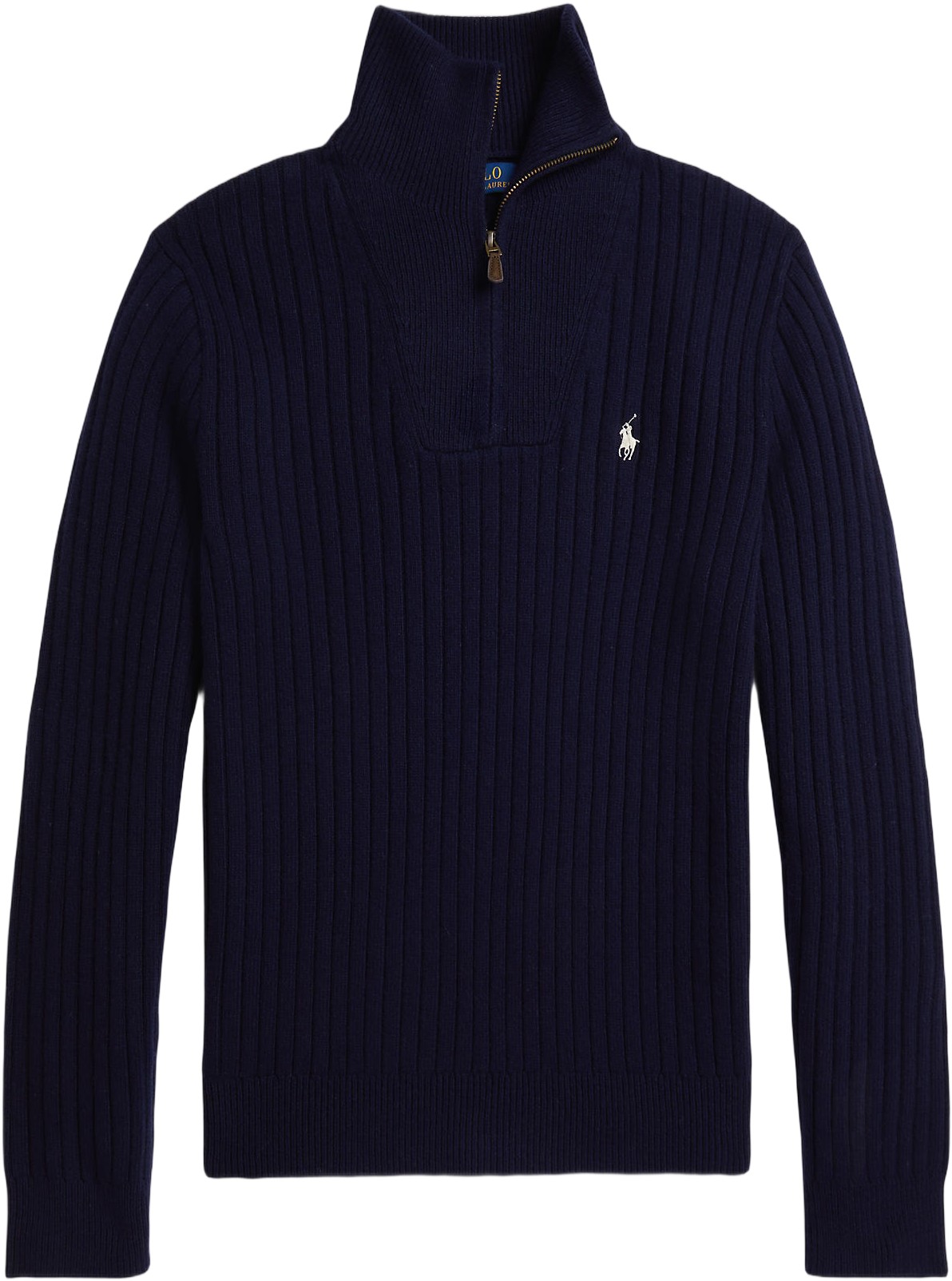 Ribknit Wool-cotton Sweater