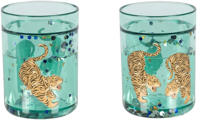 2 Pack Glitter Cups
