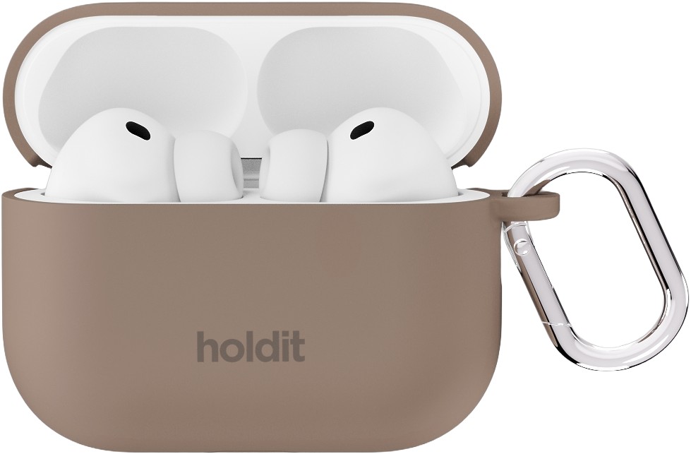 Silicone Case Solid Airpods Pro 3 Mocha Brown