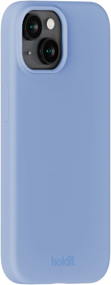 Silicone Case Iphone 15 Soft Cobalt