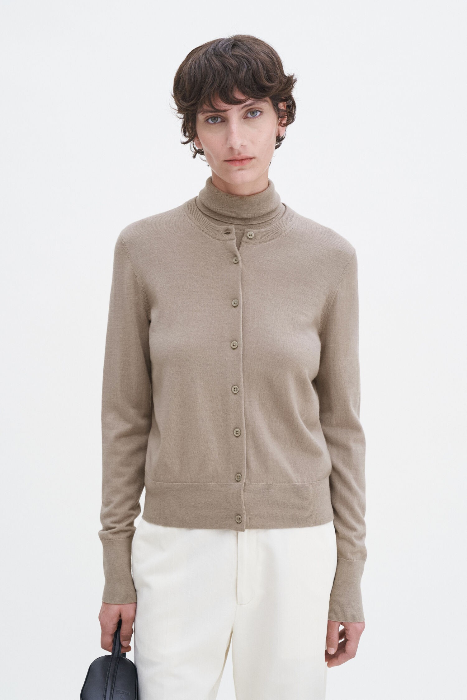 Merino Short Cardigan