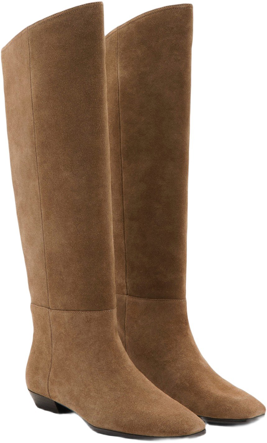 Highleg Suede Boots