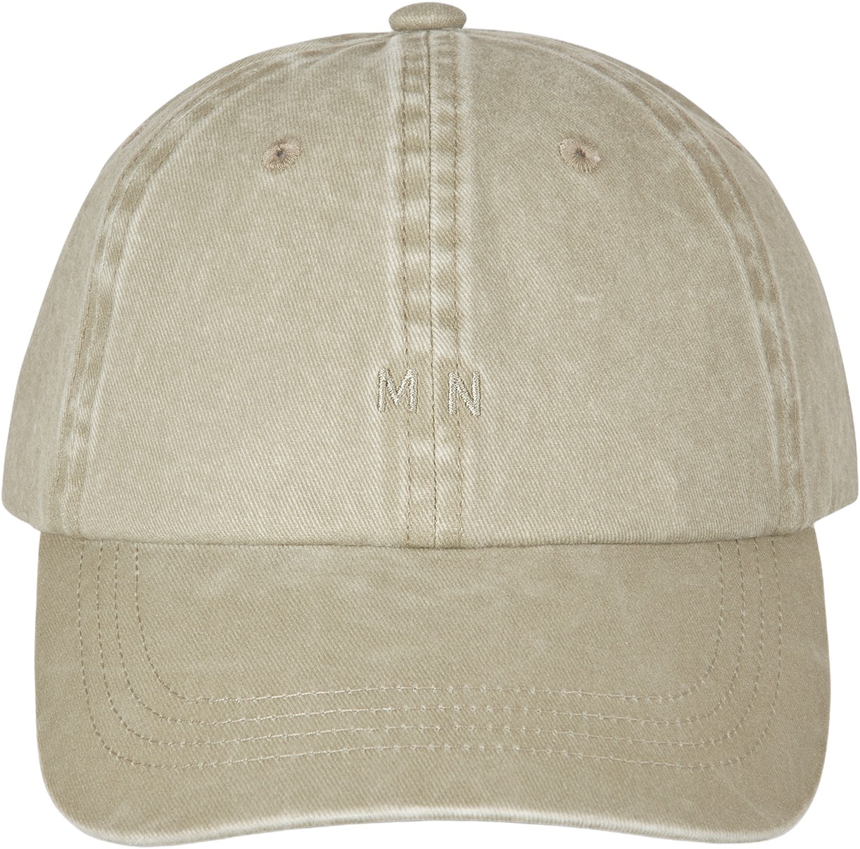 Washed Cotton Twill Coal Cap