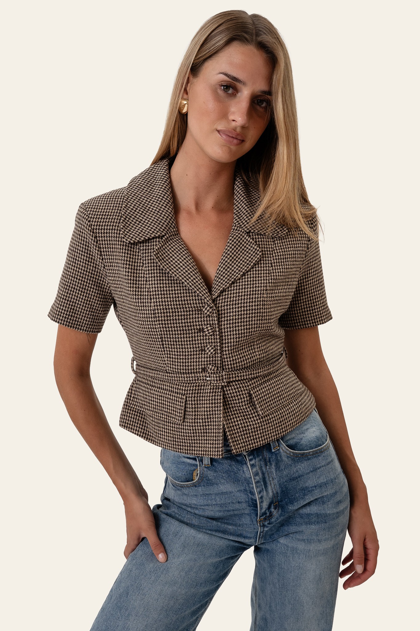 Annieic Tee Blazer