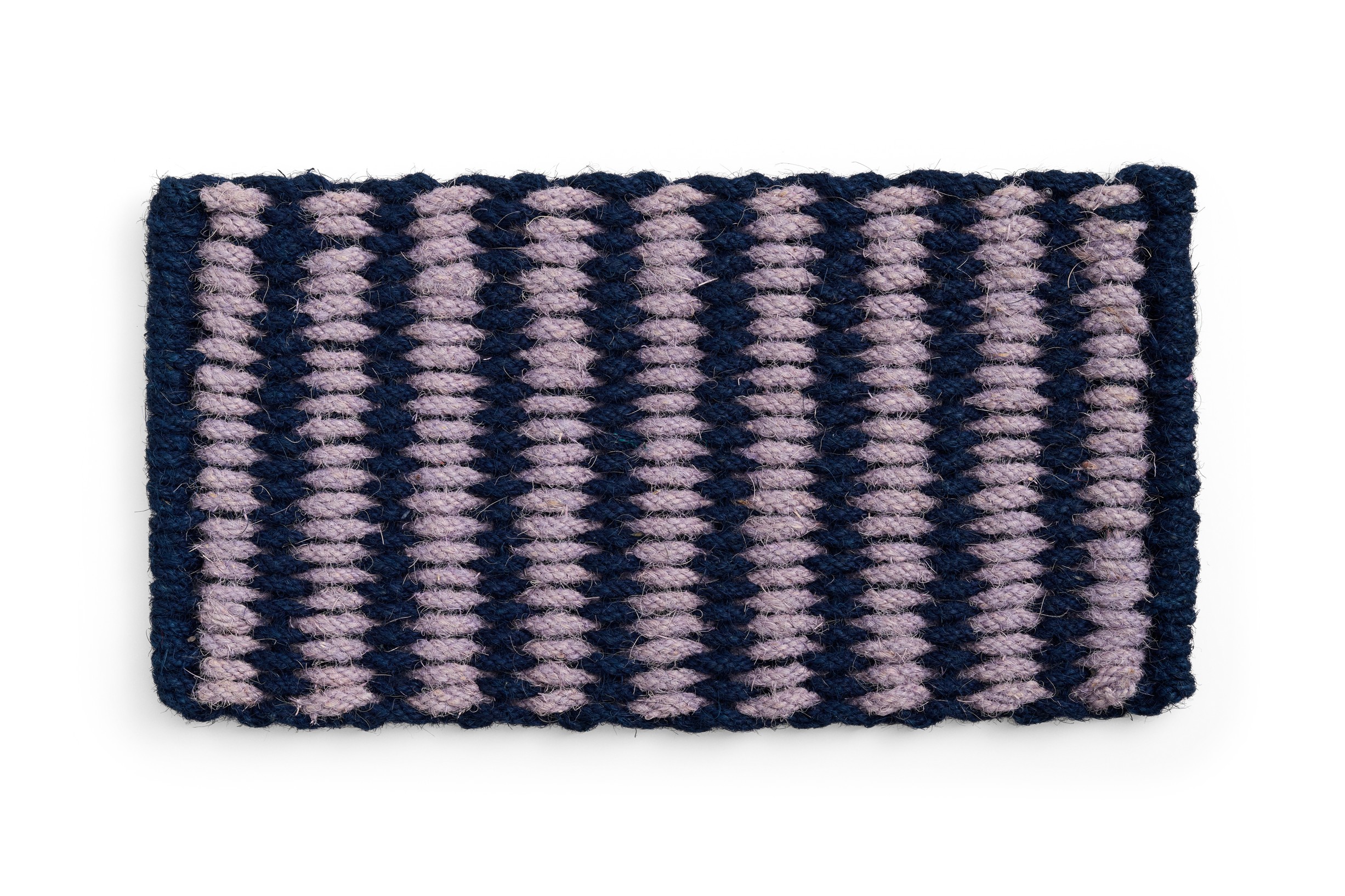 Coco Door Matstripe Wide-lavender and Navy