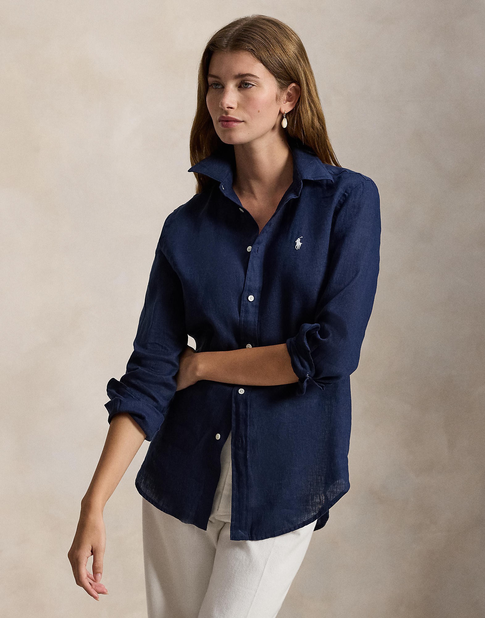 Classic Fit Linen Shirt