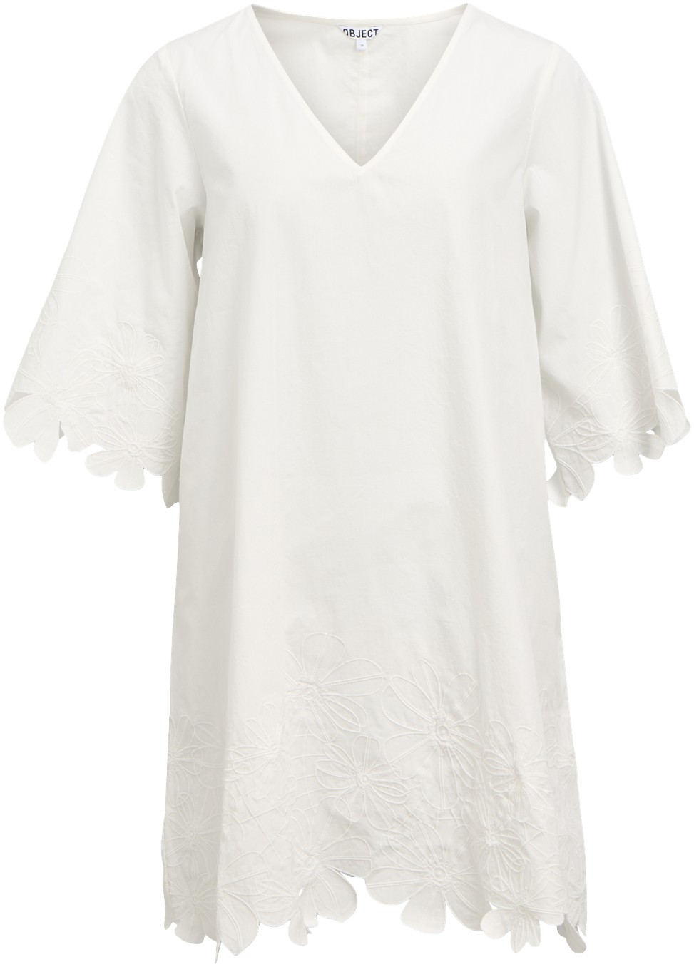 Objkamma 3/4 LO Short Dress E SS FA