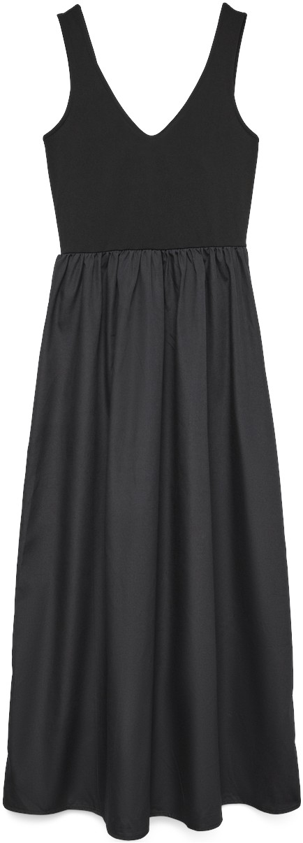 Vmvally SL Long BOW Dress JRS Noos
