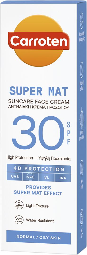 Carroten Face Super Mat Cream SPF 30 - DKK 159 - Spar 20%